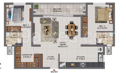 casagrand-boulevard-foorplan-2bhk-1368sqft.png