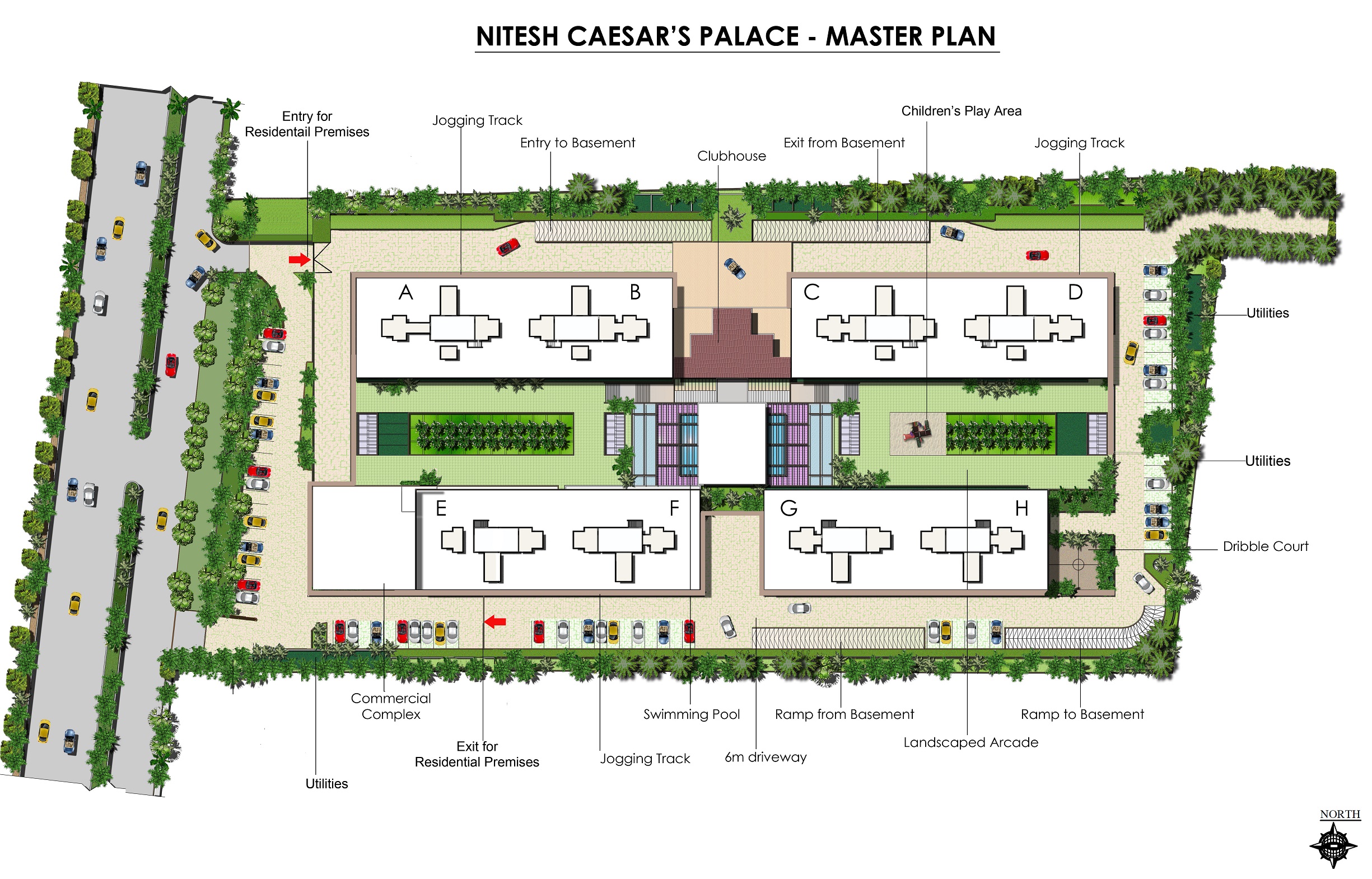 caeser's palace floor plan
