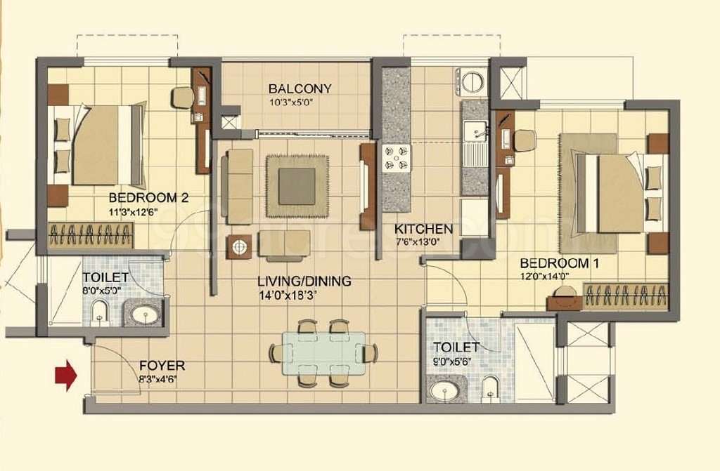 Prestige Lakeside Habitat, Premium Apartments, Whitefield